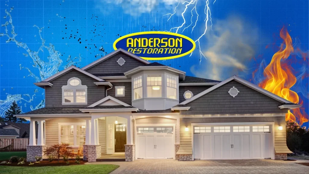 Anderson Restoration home restoration services for fire, water, and storm damage