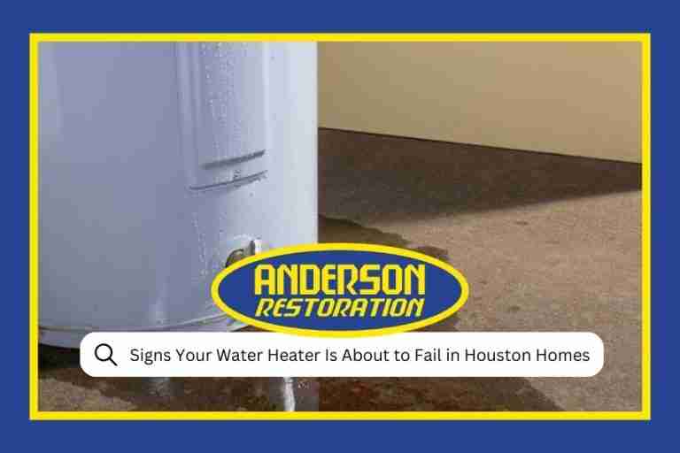 Signs Your Water Heater Is About to Fail in Houston Homes
