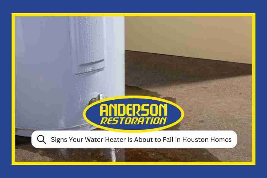 Signs Your Water Heater Is About to Fail in Houston Homes