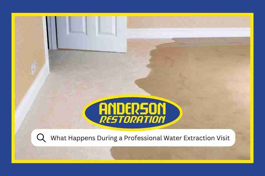 What Happens During a Professional Water Extraction Visit