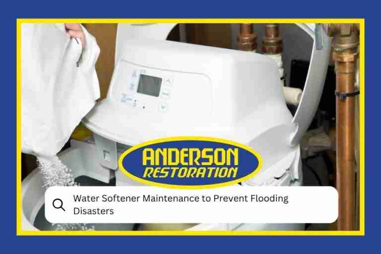Water Softener Maintenance to Prevent Flooding Disasters
